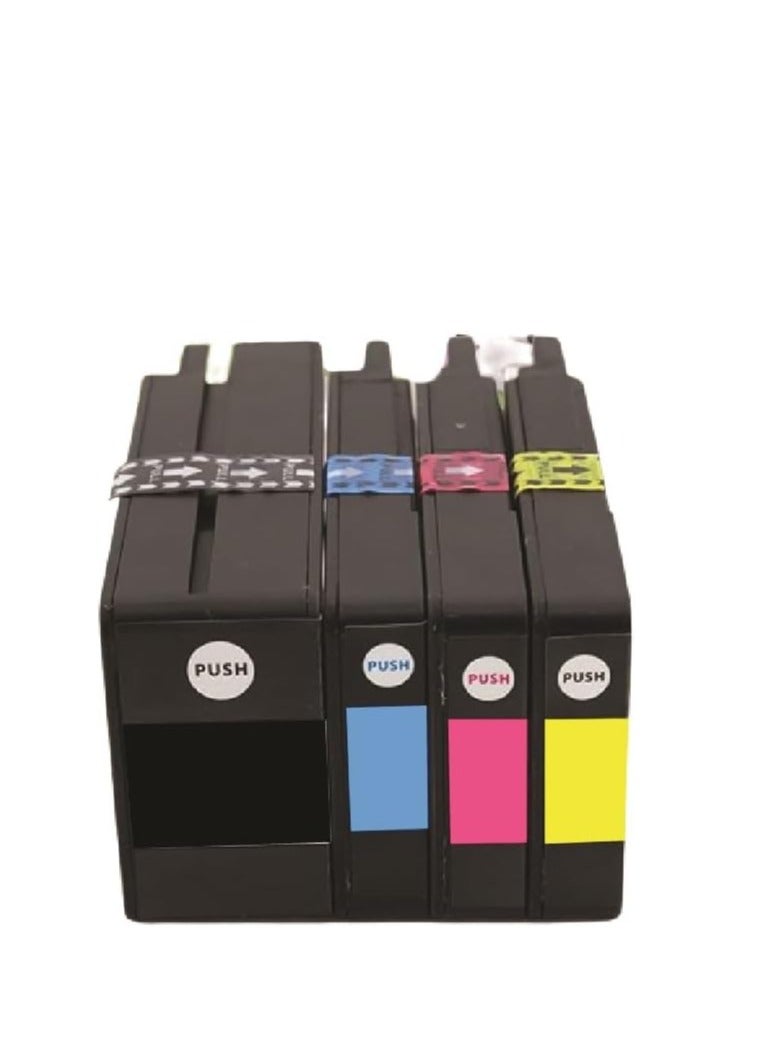 Terabyte 953 XL 4 Pack with Chip Ink Cartridge Is Compatible Printers Ink HP OfficeJet Pro 7720, 7730, 7740, 8210, 8720, 8730 (Black Cyan Yellow Magenta) - Image 5
