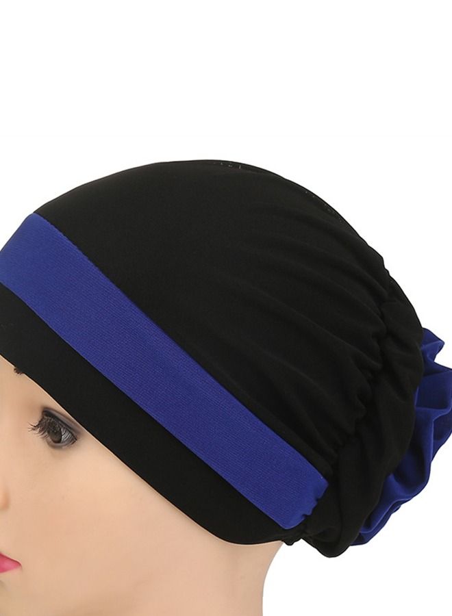 Loquat Double-Color Floral Headband Cap Multicolour  - Image 3