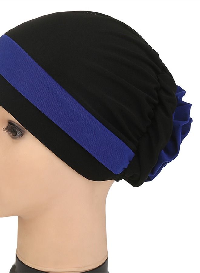 Loquat Double-Color Floral Headband Cap Multicolour  - Image 2