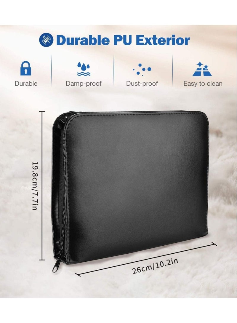 DAX STAR Sewing Kit (183 PCS) Sewing Supplies with 38 XL Thread Spools Scissors Needles Pins for Home School Beginner Adults Kids DIY Sewing Accessories with Leather Carrying Case - Image 5