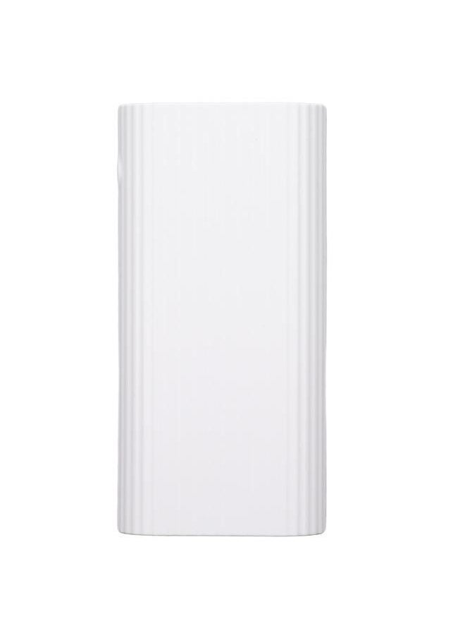 DIY Mobile Power Bank Case H02B 21700 Battery Charger 2 Batteries Box TYPE C Micro Input Fast ChargingWhite