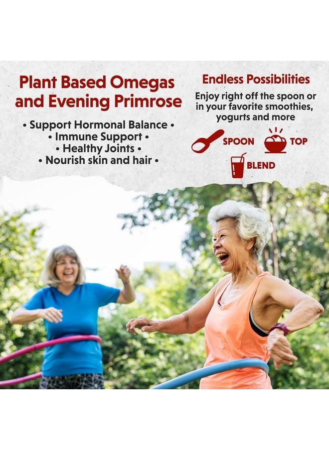 BARLEAN'S - Essential Woman Liquid Supplement For Women Organic Flaxseed Evening Primrose Oil & Soy Isoflavones Omega 3 6 9 And Gla Hormonal Balance & Healthy Hair And Skin 12 Oz - Image 1