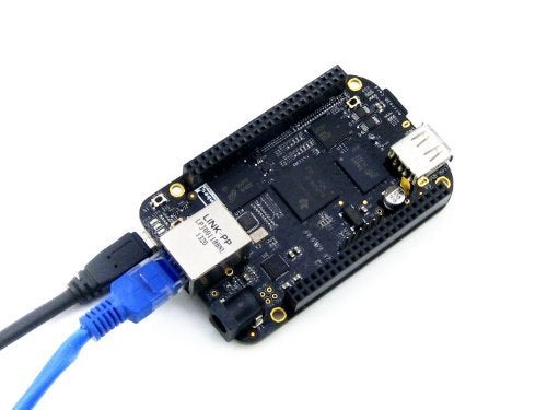 waveshare BeagleBone Black Rev C 1GHz ARM Cortex-A8 512MB DDR3 4GB 8bit eMMC Board Mini PC Development Board from Element14 - Image 2