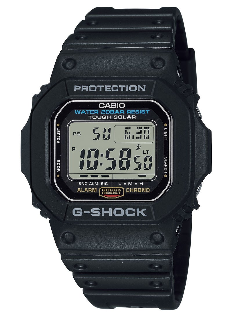 G-SHOCK Digtal Tough Solar Watch For Men's G-5600UE-1DR - Image 1
