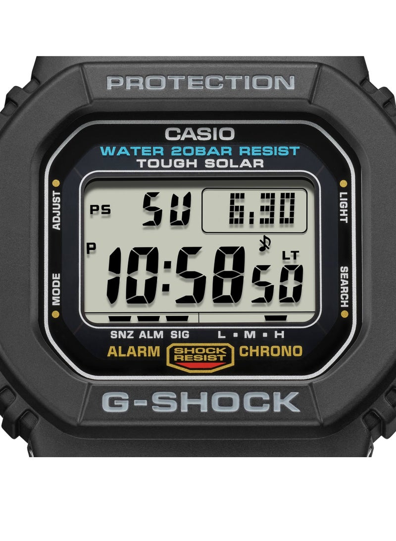 G-SHOCK Digtal Tough Solar Watch For Men's G-5600UE-1DR - Image 2