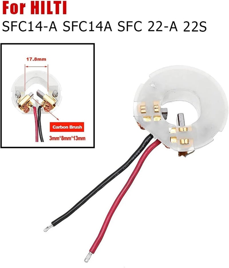 Wivplex Replacement Carbon Brush Holder for HILTI Tools - Image 2