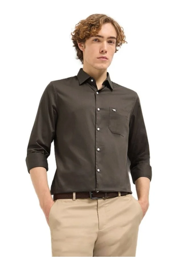 THE BEAR HOUSE Men's Shirt for Casual and Formal Wear | Classic Button-Down Style for Office, Daily Use, Travel, Events & All-Season Outfits | Versatile & Stylish Wardrobe Essential for Every Occasion