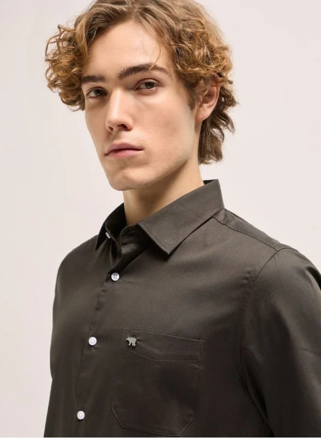 THE BEAR HOUSE  Men's Shirt for Casual and Formal Wear | Classic Button-Down Style for Office, Daily Use, Travel, Events & All-Season Outfits | Versatile & Stylish Wardrobe Essential for Every Occasion for Men | Best Price UAE