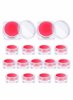 Y&D 15 Pcs Diamond Painting Wax Storage Container Case with Glue Clay, Red Clay Organizer, Holder Box for Embroidery Accessories  - Image 1