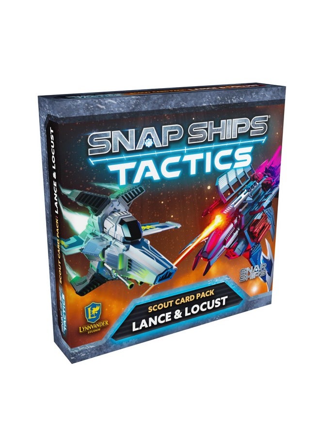 SNAP SHIPS Scout Ships Card Pack for Tactics Constructible Miniatures Game  - Image 1