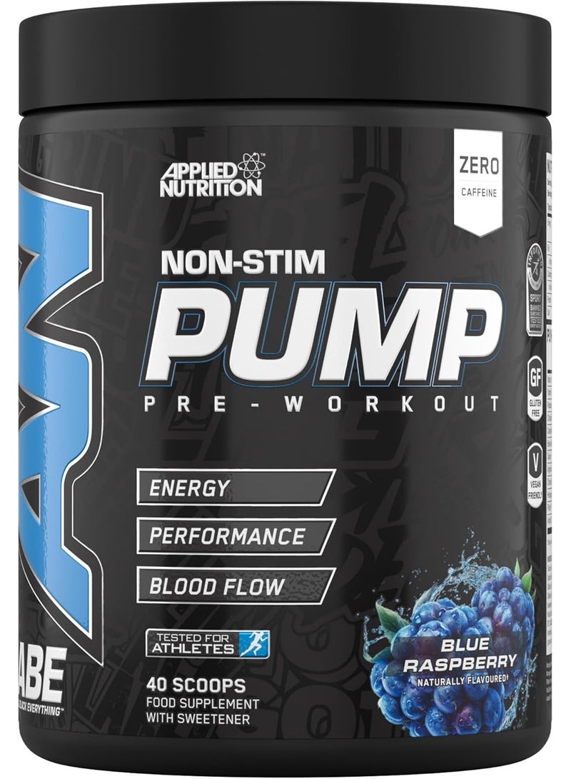 أبلايد نيوتريشن مضخة ABE غير المحفزة من شركة أبلايد نيوتريشن، 500 غرام، بنكهة التوت الأزرق - Image 1
