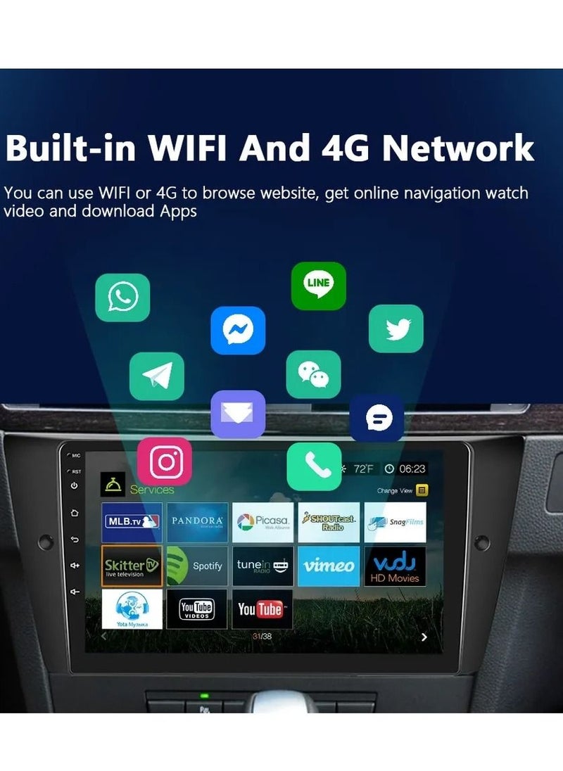 RAYMOS - Android Screen For Mitsubishi Montero Sport 2015 To 2021 4GB RAM Support Apple Carplay Android Auto Wireless QLED Touch Screen AHD Camera included SIM card Support - Image 1