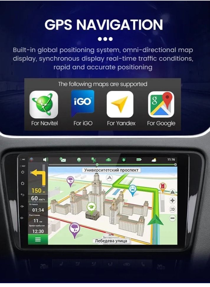 RAYMOS - Android Screen For Mitsubishi Montero Sport 2015 To 2021 4GB RAM Support Apple Carplay Android Auto Wireless QLED Touch Screen AHD Camera included SIM card Support - Image 1