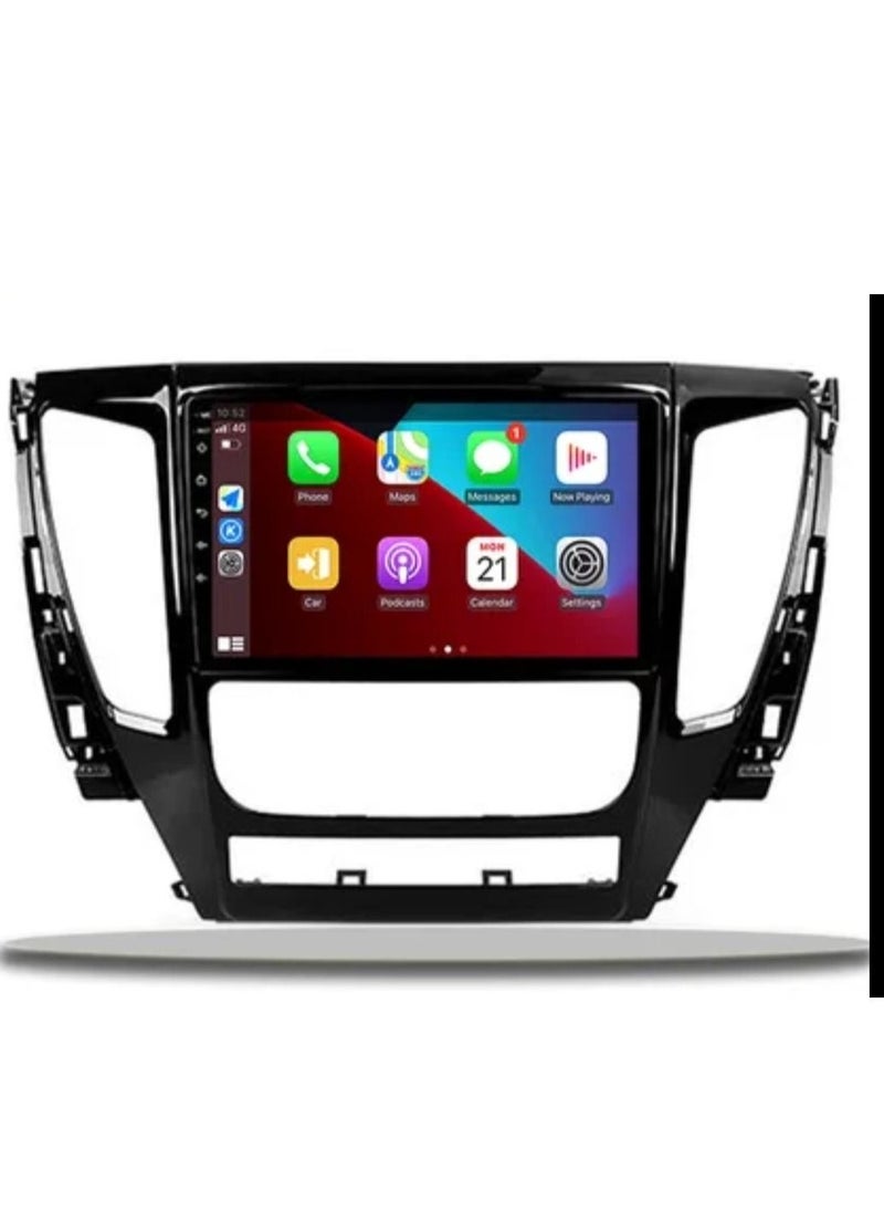 RAYMOS - Android Screen For Mitsubishi Montero Sport 2015 To 2021 4GB RAM Support Apple Carplay Android Auto Wireless QLED Touch Screen AHD Camera included SIM card Support - Image 1