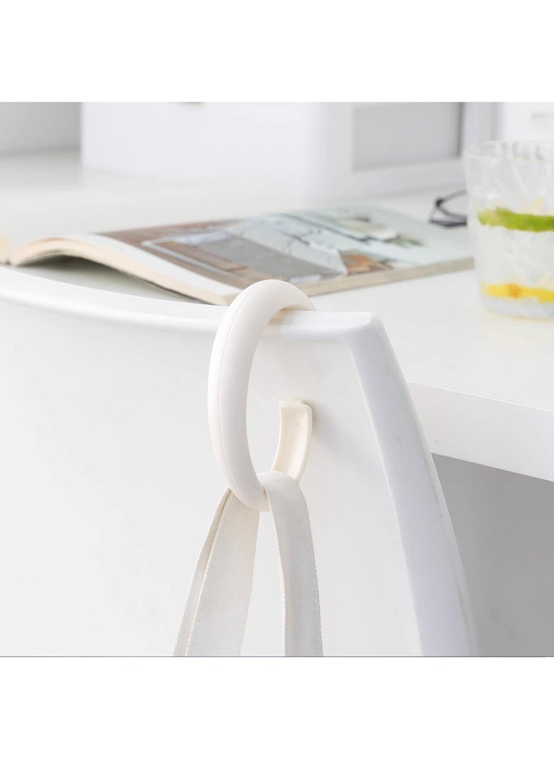 Sweet seven - 2 PCS Foldable Handbag Hangers for Tables - Portable Desk Hooks for Women's Bags - Durable ABS Material - Ideal for Cafes, Libraries, and More - Image 1