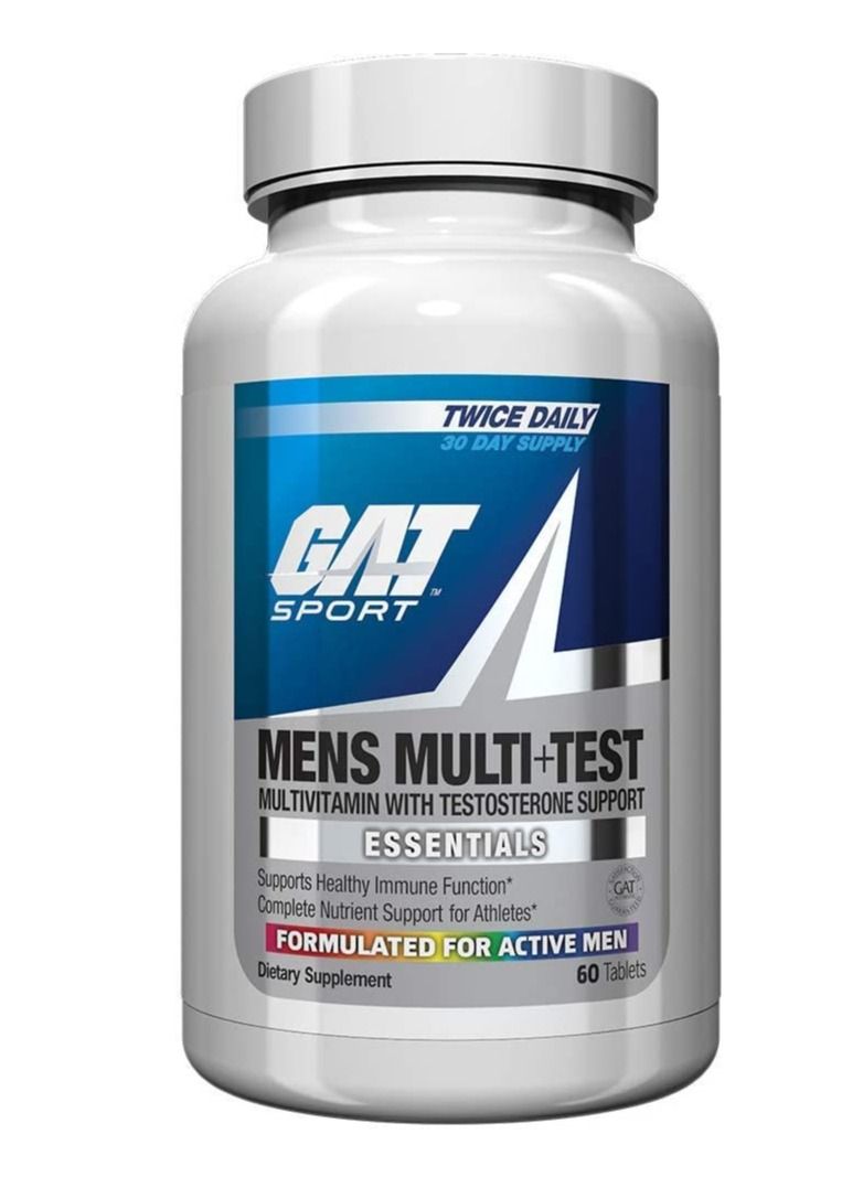 GAT SPORT GAT Sport Men's Premium Multivitamin and Complete Testosterone Boosting Support