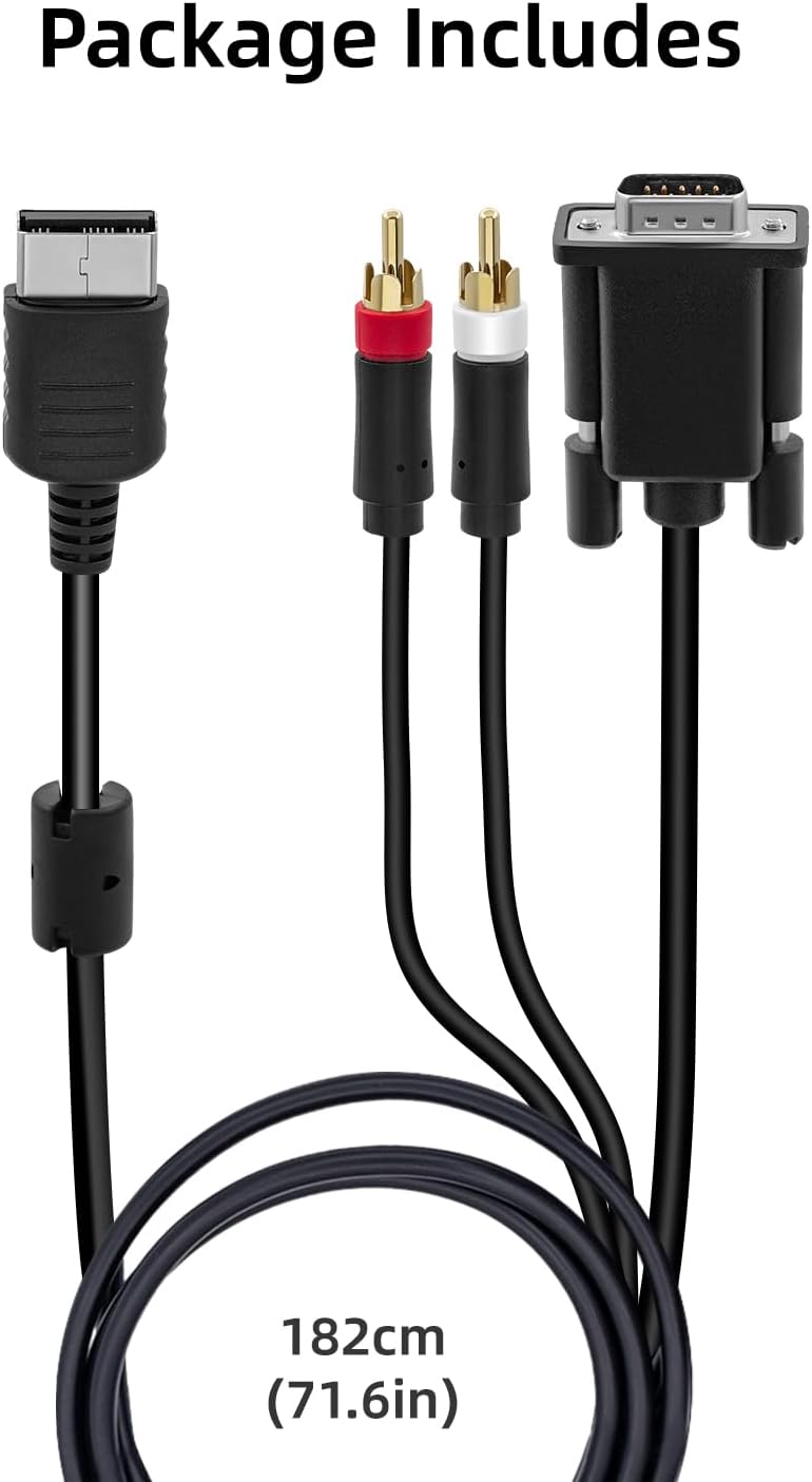 Mcbazel VGA AV Audio Video Cable for Sega Dreamcast - Image 5