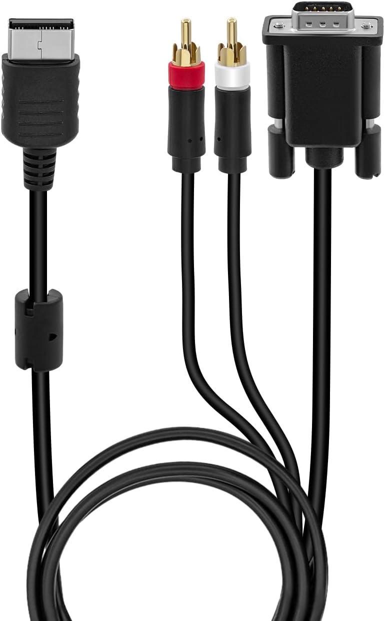 Mcbazel VGA AV Audio Video Cable for Sega Dreamcast - Image 1