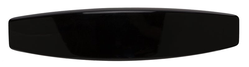 France Luxe Oblong Barrette, Black - Image 2