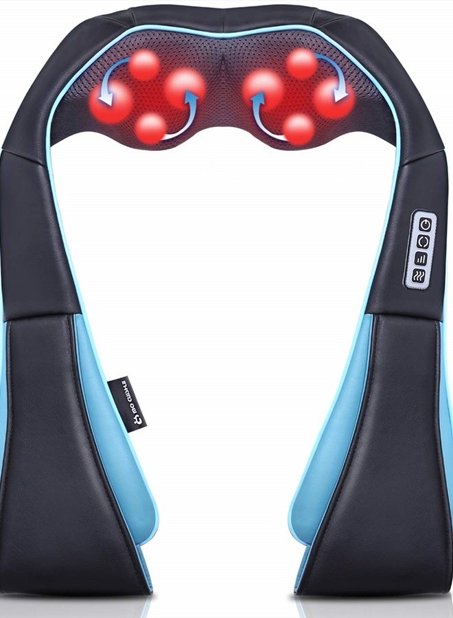 MoCuishle Neck Shoulder Back Massager with Heat - Shiatsu Massager Present - Deep Kneading Massage for Waist, Leg, Feet and Muscle - Image 1