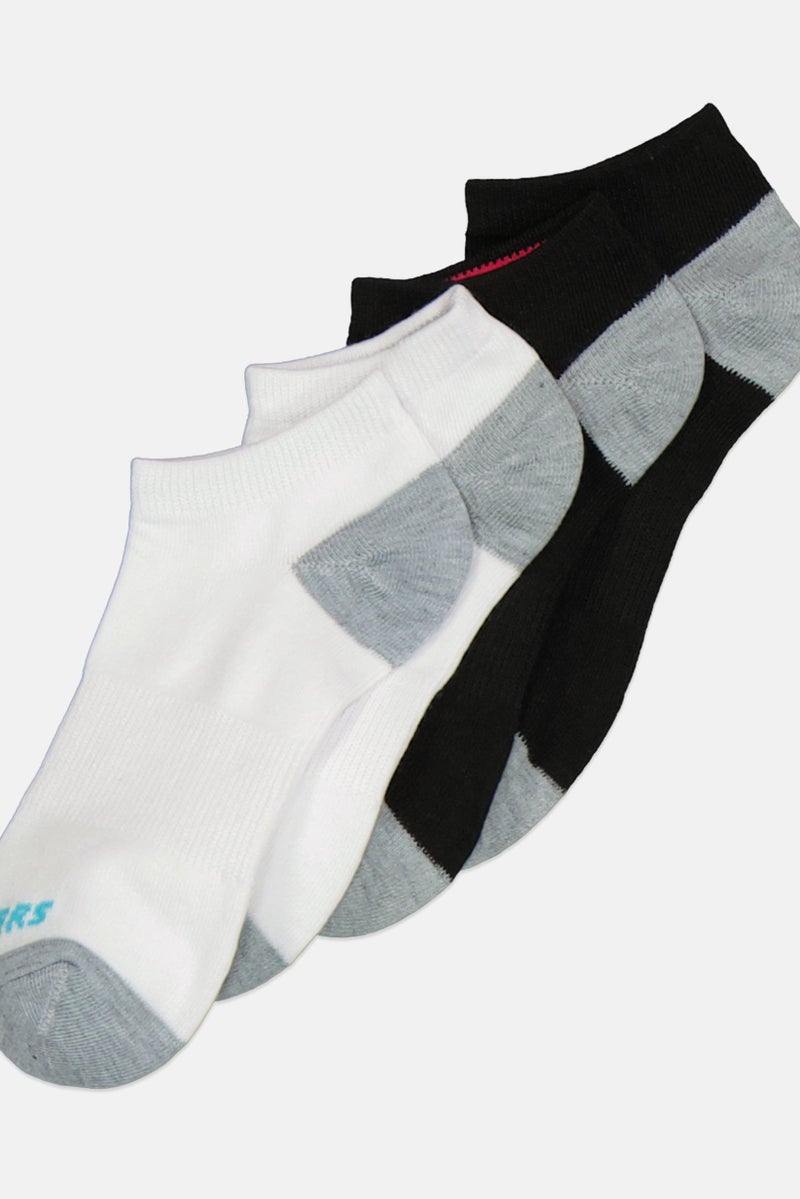 SKECHERS Women 10 Pairs Brand Logo Low Cut Socks, Multicolor - Image 2