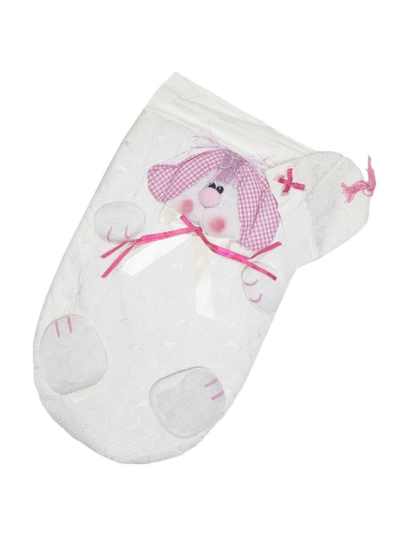 BABYCARA - Newborn Bunny Style Sleeping Carry Nest with Hat - Image 1