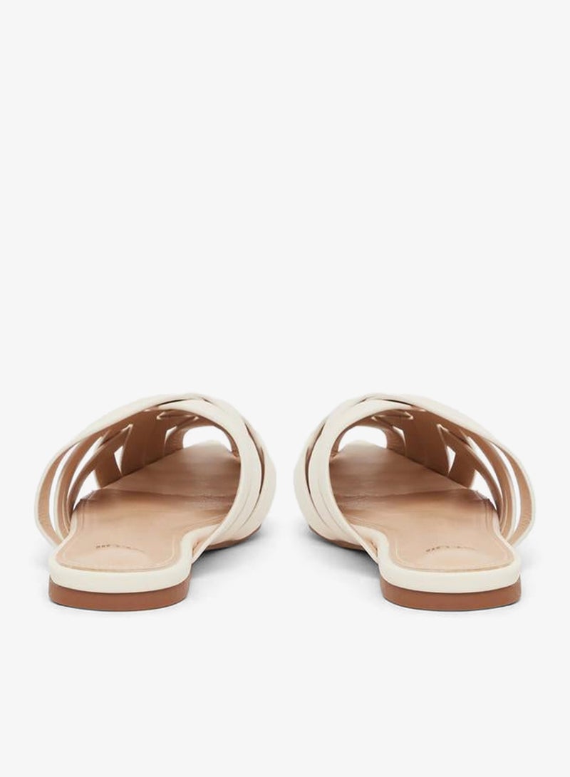 ستايلي حذاء ميولز متعدد الأشرطة بأصابع مدببة - Image 4