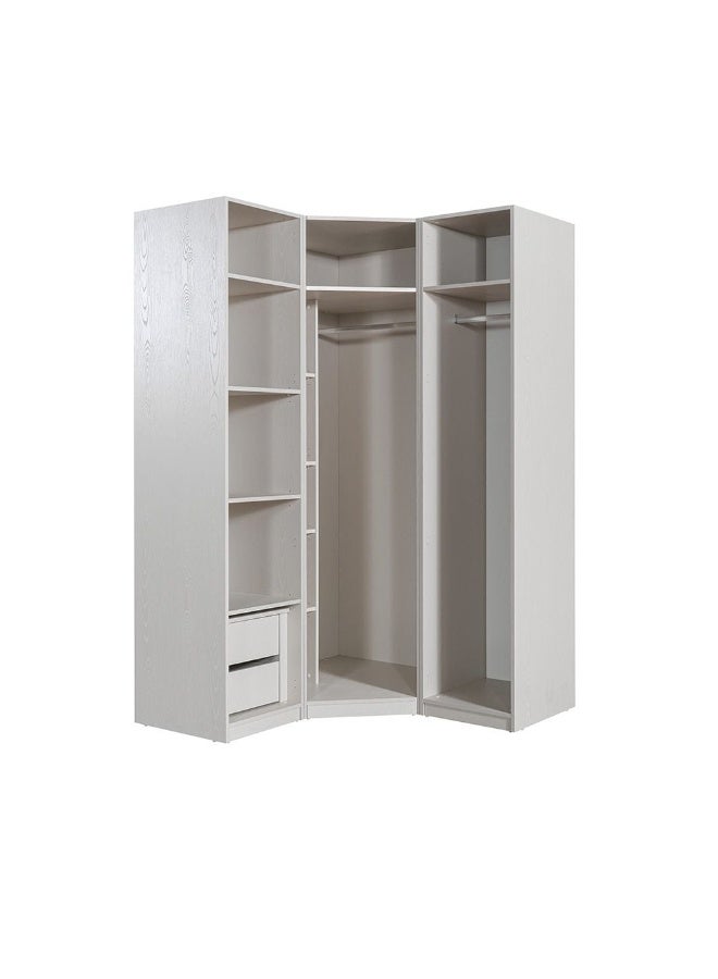 Infinity Set Of 2 Drawers Internal Module For 1 Door Wardrobe | Drawers Only For Wardrobe | Modern Design Storage For Bedroom L46.2xW48xH42.2cm - L.Taupe - Image 2