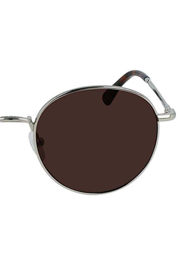 CALVIN KLEIN Women Full Rim Metal Round  Sunglasses CK21127S-045-5420 - Image 5