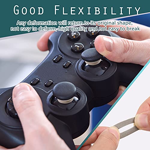 Zonon 18 Pieces Precision Control Ring Aim Assist Precision Target Rings Motion Control Compatible with PS4, PS5, Xbox One, Xbox Series X, Switch Pro and Scuf Controller Grips (6 Hard, 6 Soft and 6 Easy) - Image 3