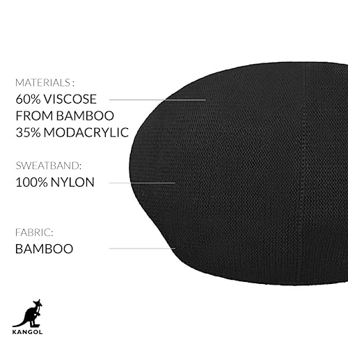 Kangol Bamboo 507 - Black/L Black, Large - Image 3