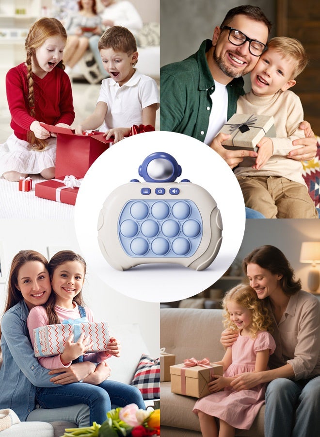 Joudiplay Quick Push Console with Instant Sound Feedback | Handheld Fast Speed Pushing Game | Pop The Target Interactive Educational Sensory Fidget Toy for Kids Adults | Fun Toy for Children 3-12 - Image 1