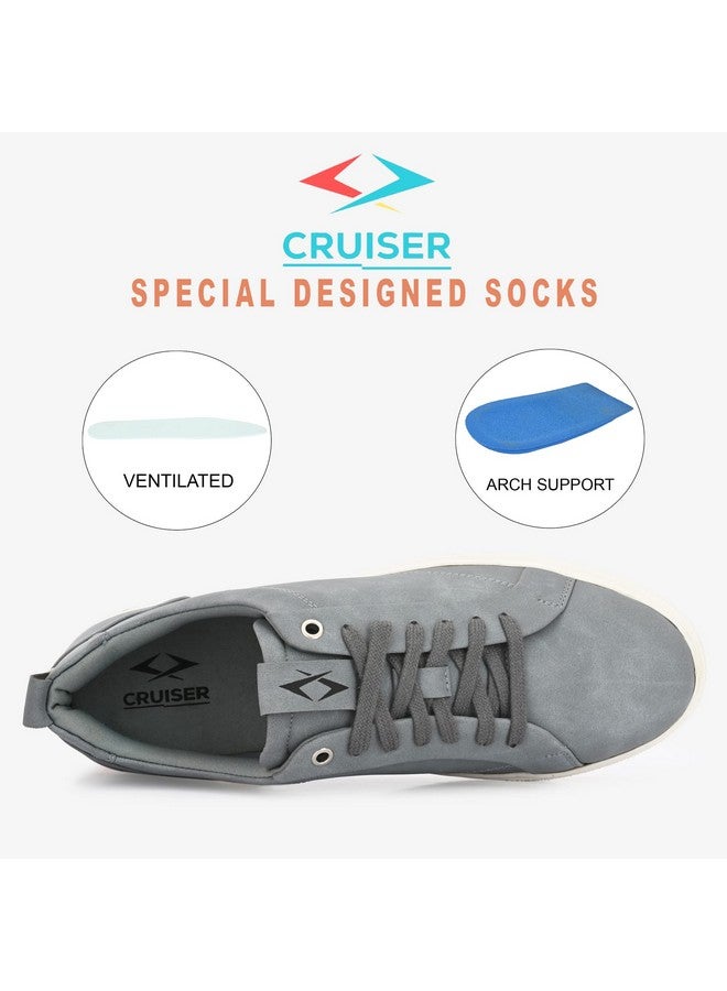 Cruiser Men's Blaze Grey Sneakers_8 UK (2504-4) - Image 3