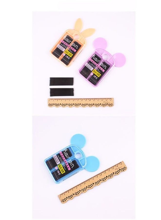 علبة بنس شعر 20 قطعة متعدد الالوان