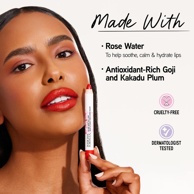 Physicians Formula RosÃ© Kiss All Day Velvet Lip Color Pillow Talk | Dermatologist Tested, Clinicially Tested - Image 2