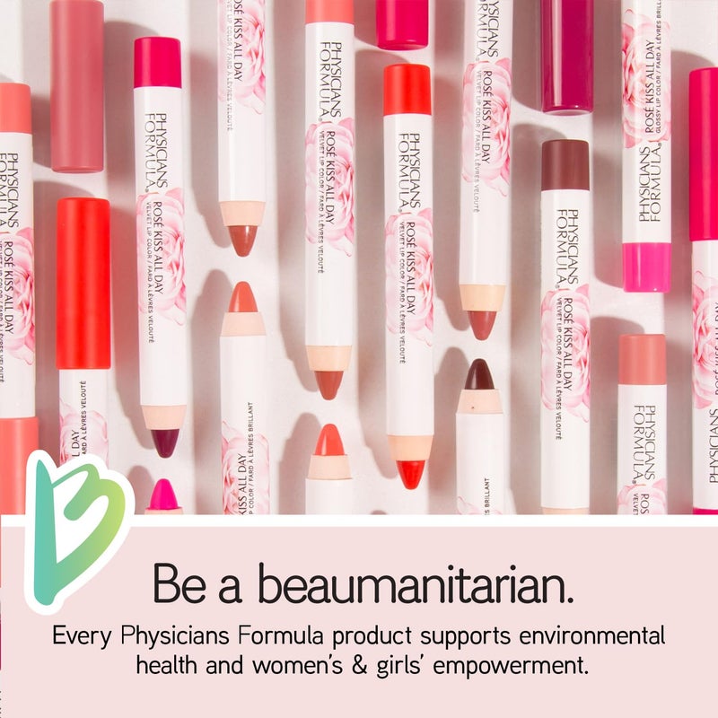 Physicians Formula RosÃ© Kiss All Day Velvet Lip Color Pillow Talk | Dermatologist Tested, Clinicially Tested - Image 3