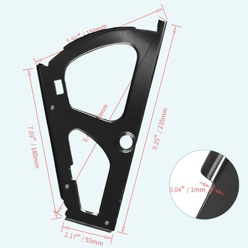 PHITUODA Shoes Drawer Cabinet Hinges Turing Rack Replacement Fittings Stainless Steel for Kitchen Living Room-2pcs - Image 2