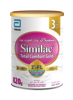 Similac Similac Total Comfort Gold Stage 3 Toddlers Milk Formula For 1 To 3 Years 820g 