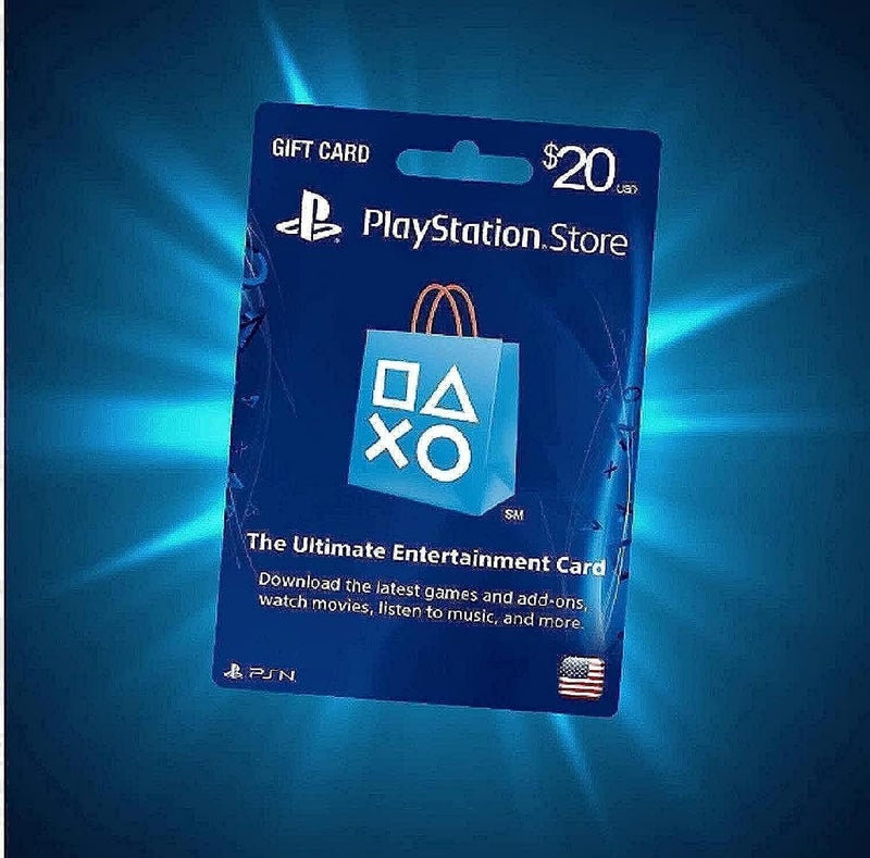 20$ USA PlayStation Store Gift Card
