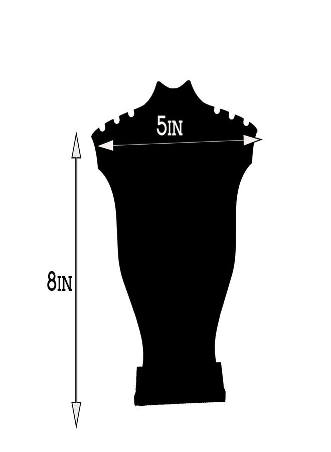 BANDHAN Jewellery Display Stand Plastic Sheet Dummy Finish Necklace Chain Display Stand Jewellery Organizer - Image 2