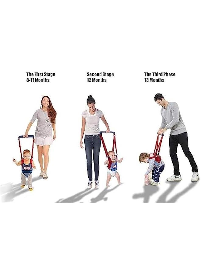 Gonice Baby Walking Harness, Baby Walker Assistant Belt, Adjustable Baby Walking Assistant with Detachable Crotch,Help Baby Walk, Child Learning Walk Trainer Tool - for 6-24 Month Old (Blue)  - Image 5