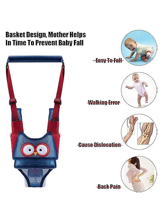 Gonice Baby Walking Harness, Baby Walker Assistant Belt, Adjustable Baby Walking Assistant with Detachable Crotch,Help Baby Walk, Child Learning Walk Trainer Tool - for 6-24 Month Old (Blue)  - Image 3