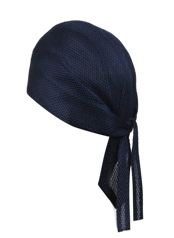 BISMAADH Adjustable Tie Strap Head Cover Doorag - Quick Dry Sweat Wicking Beanie, Chemo, Skull, Breathable Mesh Cap Helmet Liner for Mens - Image 2