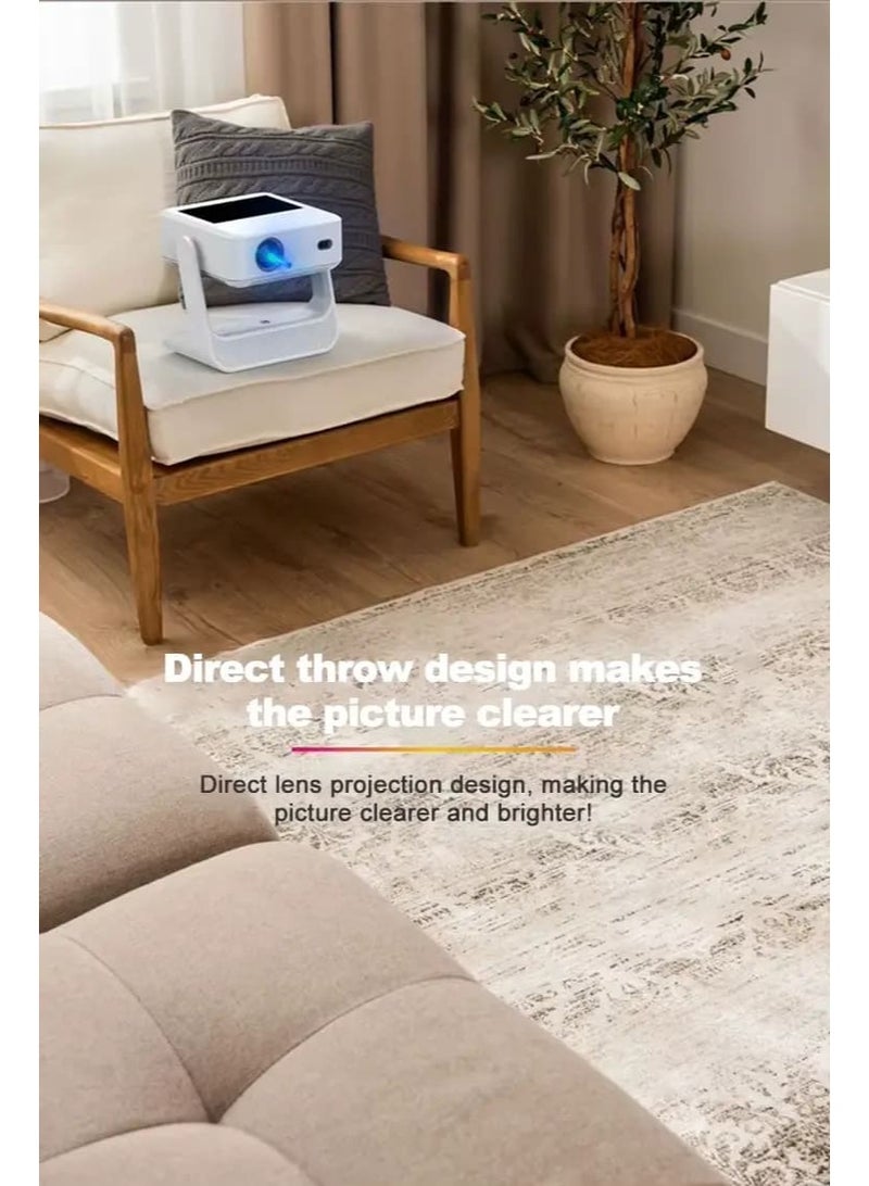 FTTEGO FTTE-C3 Smart Touch Projector delivers 4K visuals, Hi-Fi 15W sound, Auto Focus, and dual-band Wi-Fi for effortless smart entertainment - Image 3