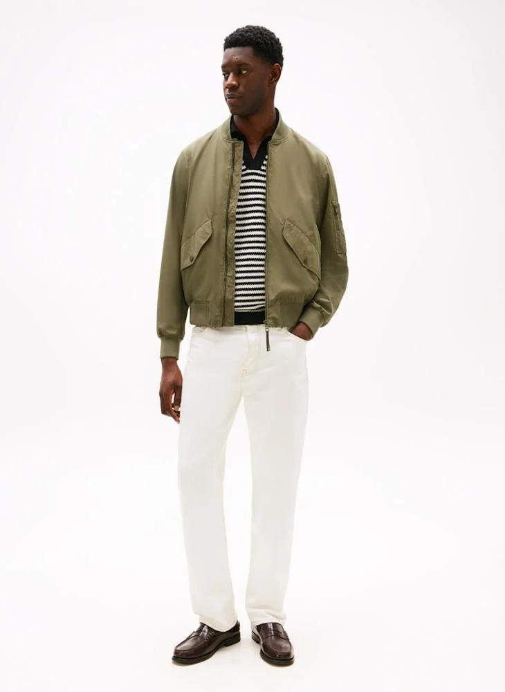 تومي هيلفيغر جاكيت منفوخ بسحاب طويل