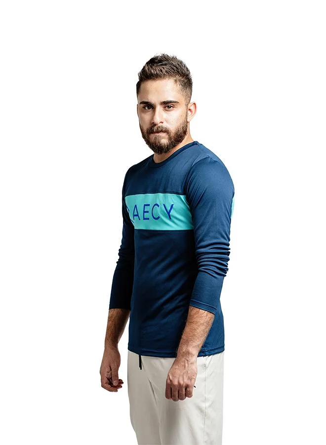 ZAECY Men's Crew Neck Full Sleeve Tee