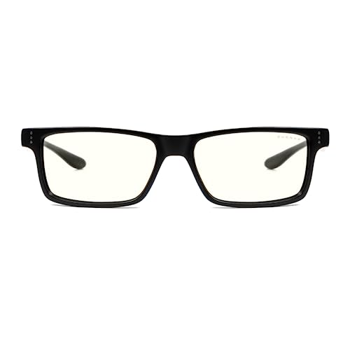 GUNNAR غونار - نظارات قراءة متميزة - تحجب 35% من الضوء الأزرق - فيرتكس، أونيكس، لون شفاف، قوة +1.5 - Image 2