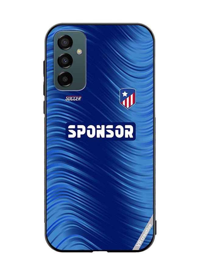 VR CREATIVE Protective Case Cover For Samsung Galaxy M23 Soccer Jersey Design Design Multicolour - Image 1