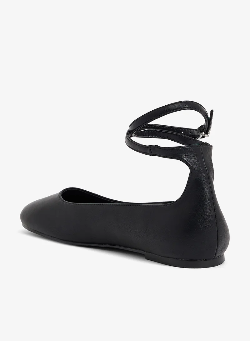 RAID  Tamia Ankle Strap Ballerinas for Women | Best Price UAE