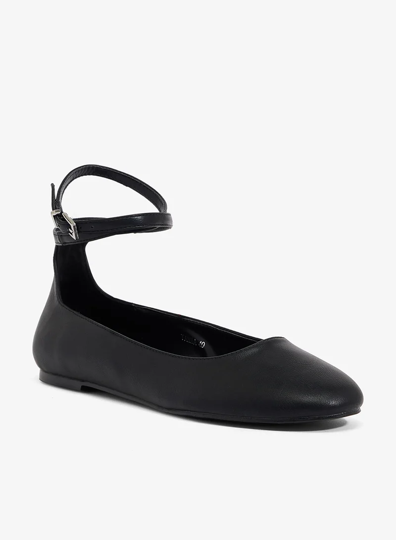 RAID Tamia Ankle Strap Ballerinas